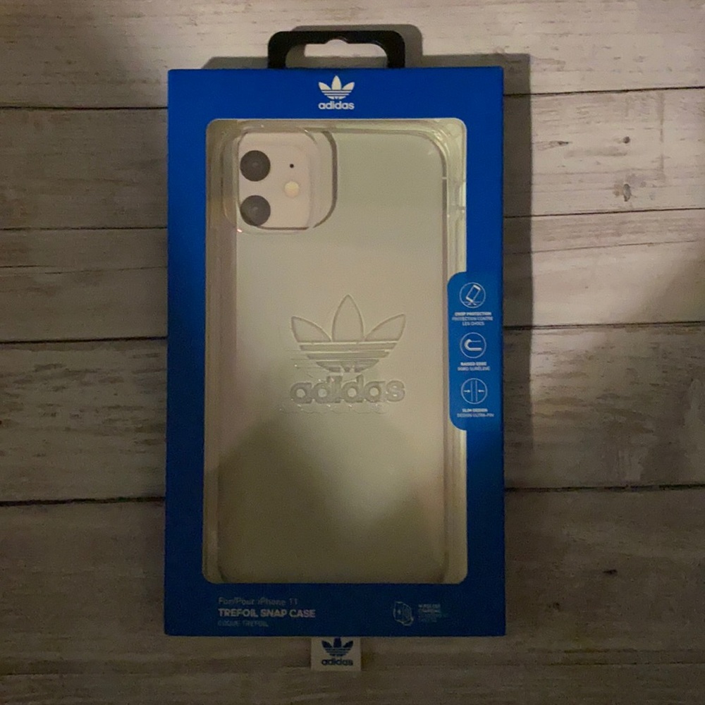 Adidas IPhone 11 trefoil snap case